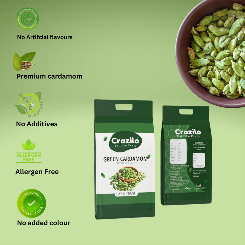 PREMIUM GREEN CARDAMOM(ELAICHI) 200gm